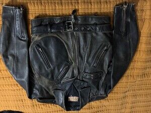 vintage indian motorcycle leather lee trevor jacket